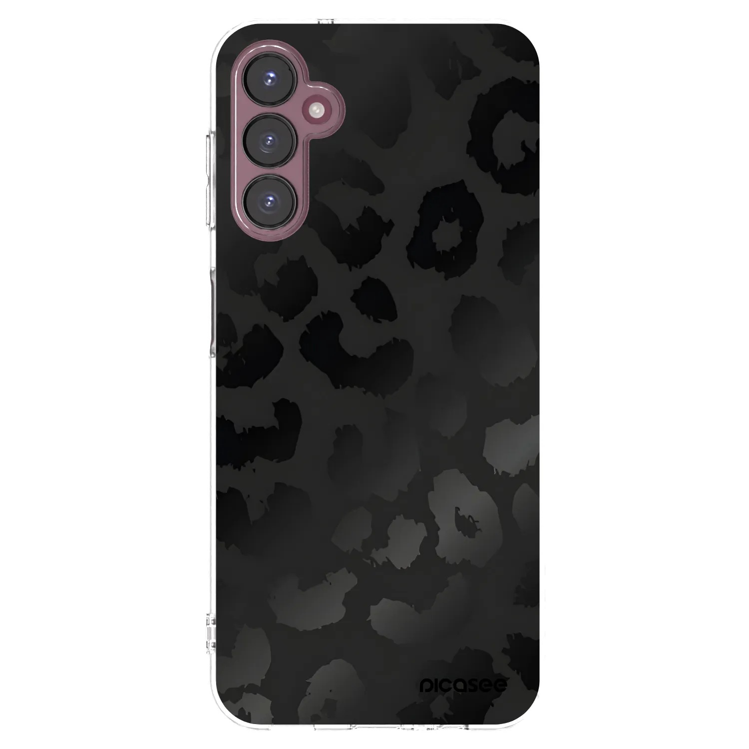 Picasee διαφανής θήκη σιλικόνης Samsung Galaxy A05s A057G - Midnight Leopard