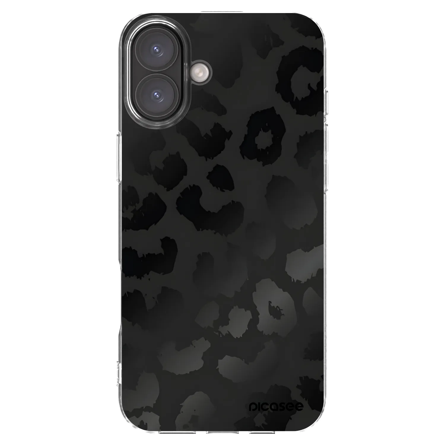 Picasee διαφανής θήκη σιλικόνης Apple iPhone 16 Plus - Midnight Leopard