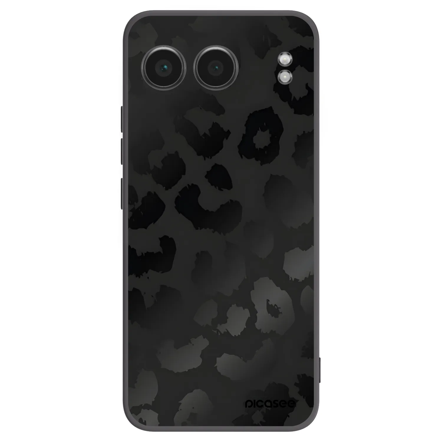 Picasee Μαύρη θήκη σιλικόνης για OnePlus Nord 4 - Midnight Leopard