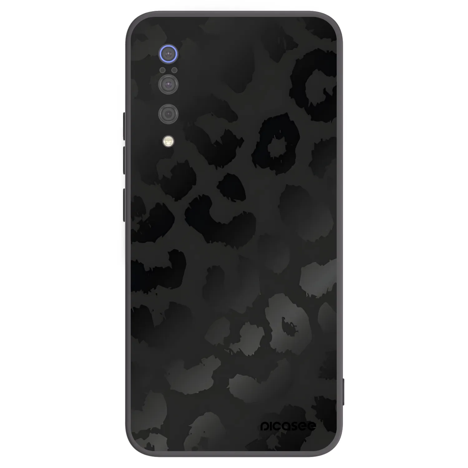 Picasee Μαύρη θήκη σιλικόνης για Xiaomi Mi 9 - Midnight Leopard