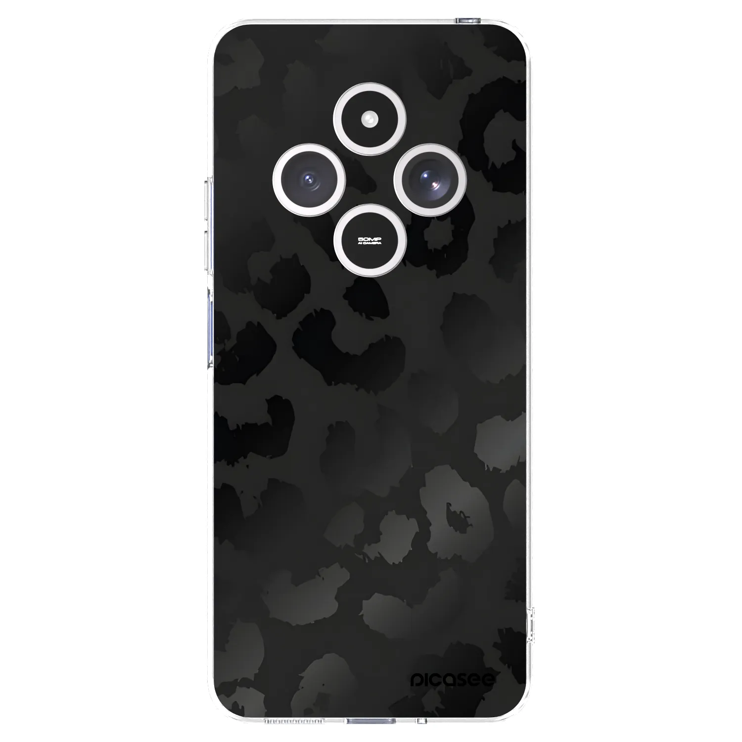 Picasee διαφανής θήκη σιλικόνης Xiaomi Redmi 14C - Midnight Leopard