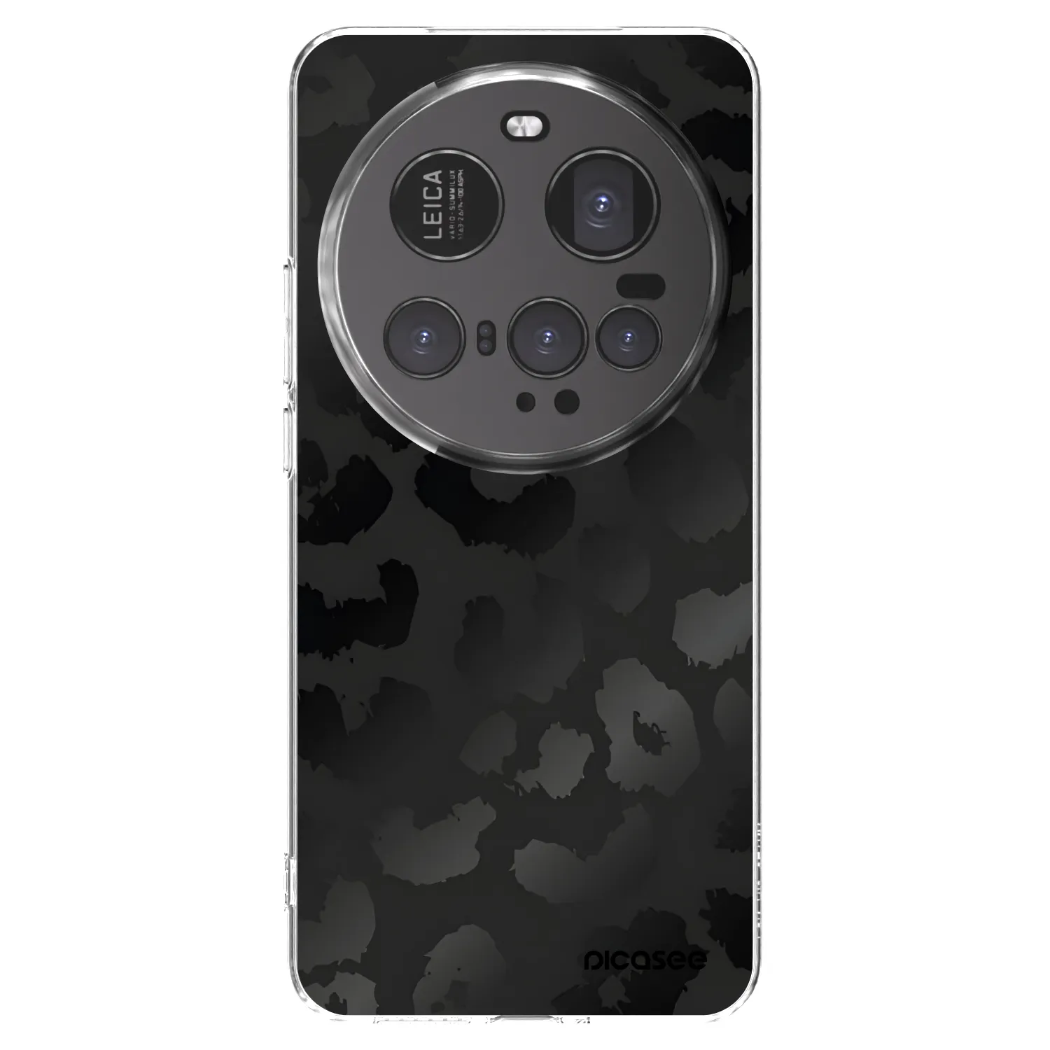 Picasee διαφανής θήκη σιλικόνης Xiaomi 15 Ultra - Midnight Leopard