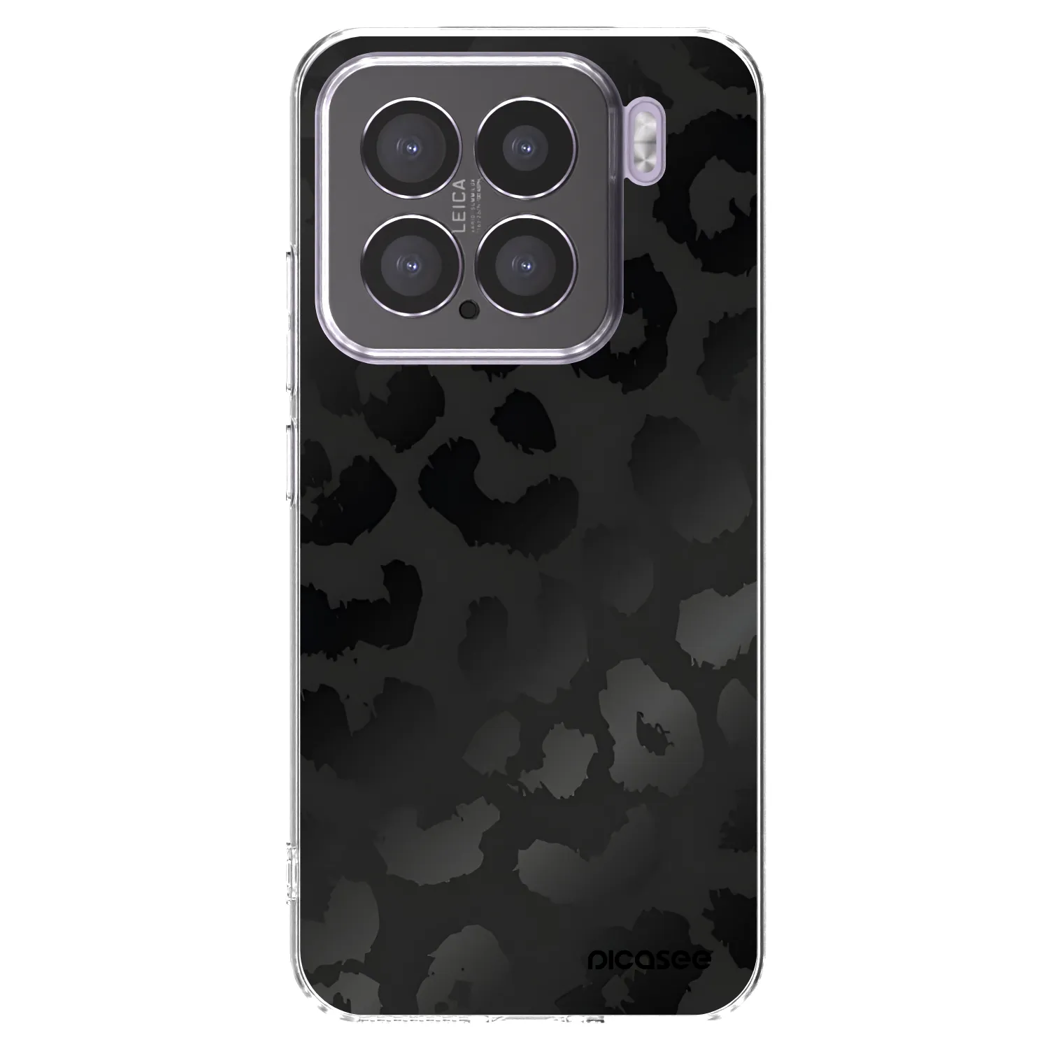 Picasee διαφανής θήκη σιλικόνης Xiaomi 15 - Midnight Leopard