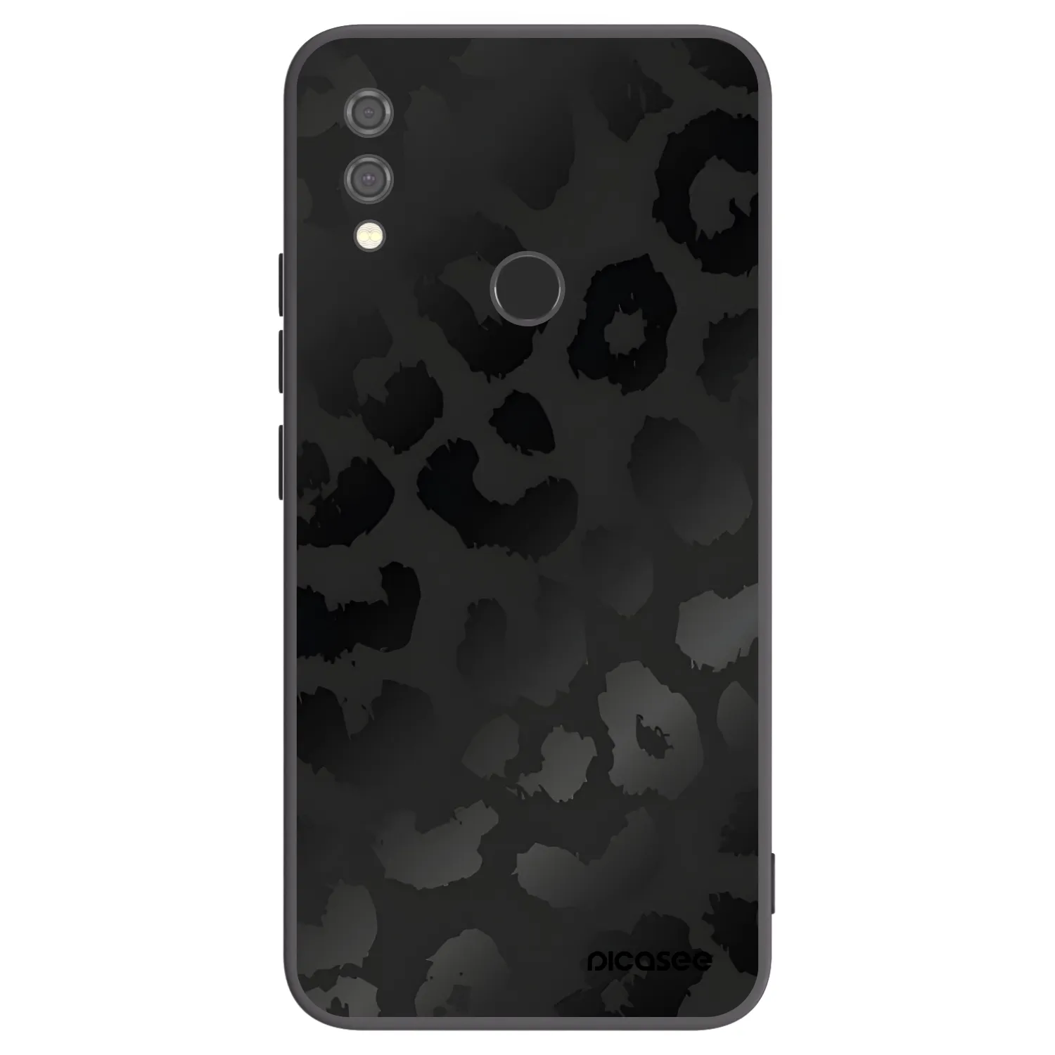 Picasee Μαύρη θήκη σιλικόνης για Xiaomi Redmi Note 7 - Midnight Leopard