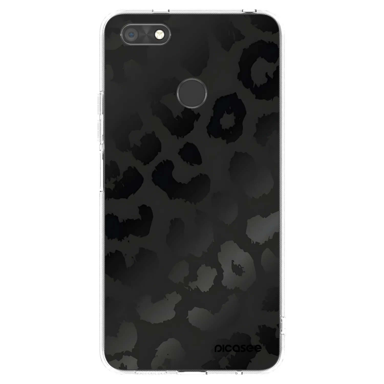 Picasee διαφανής θήκη σιλικόνης Huawei P9 Lite Mini - Midnight Leopard