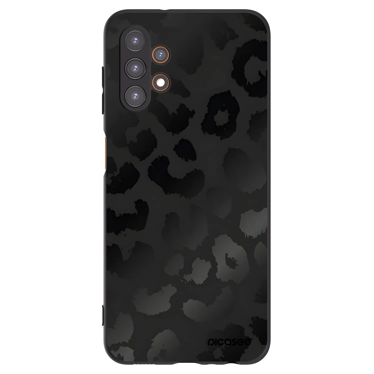 Picasee Μαύρη θήκη σιλικόνης για Samsung Galaxy A13 5G - Midnight Leopard