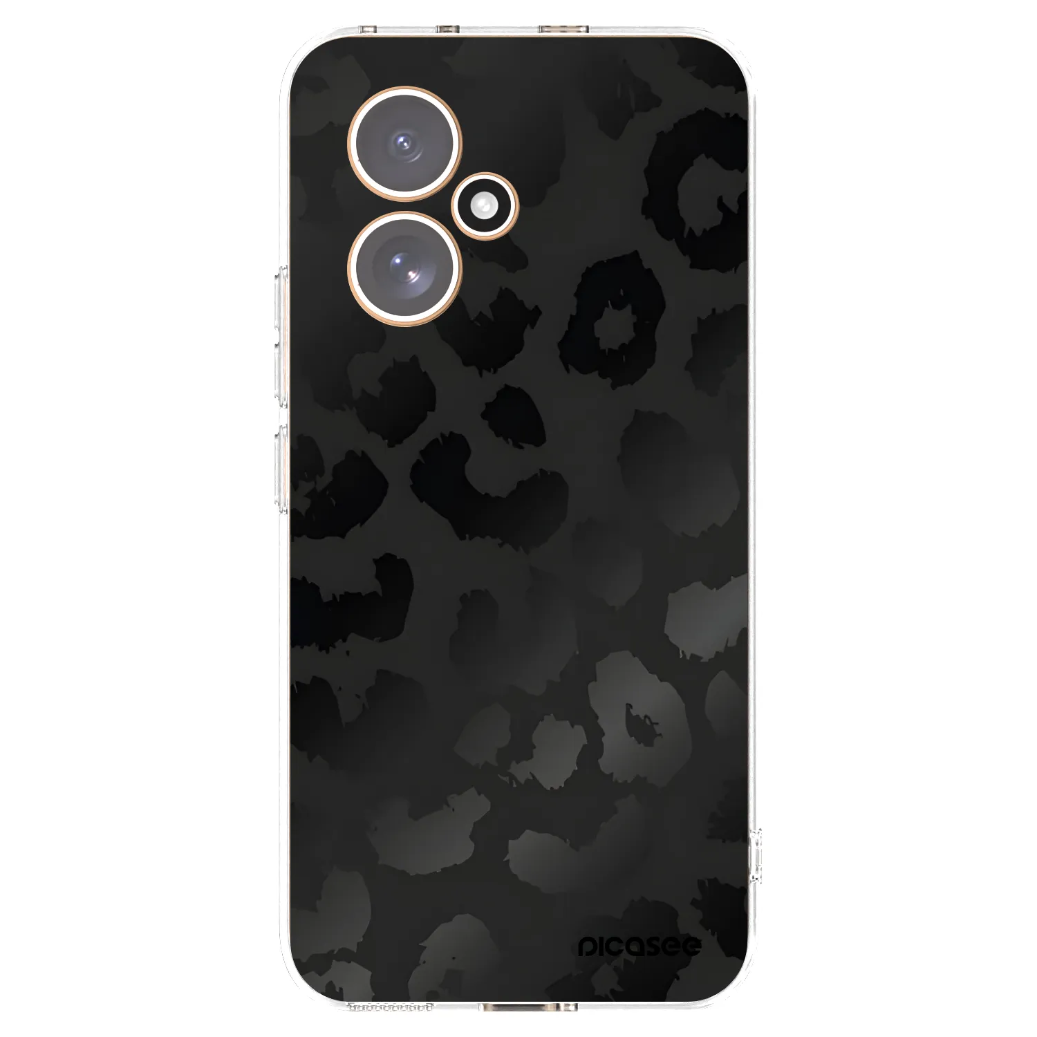 Picasee διαφανής θήκη σιλικόνης Honor 400 5G - Midnight Leopard