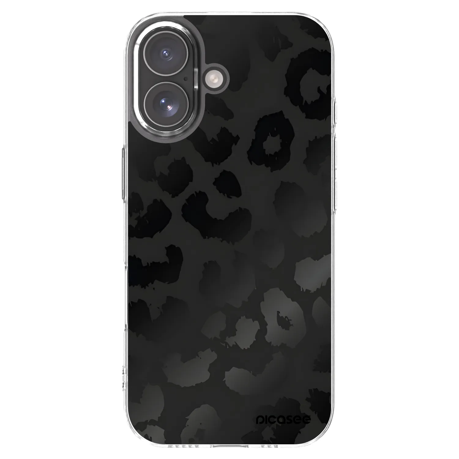 Picasee διαφανής θήκη σιλικόνης Apple iPhone 17 - Midnight Leopard