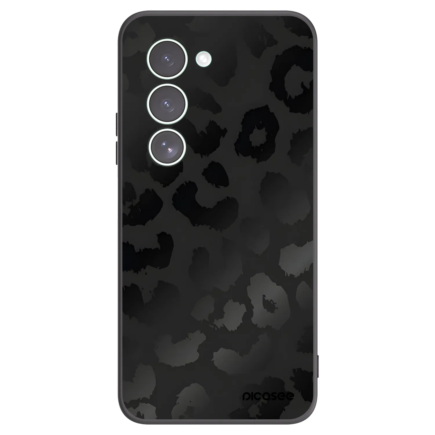 Picasee Μαύρη θήκη σιλικόνης για Xiaomi Redmi 15 5G - Midnight Leopard