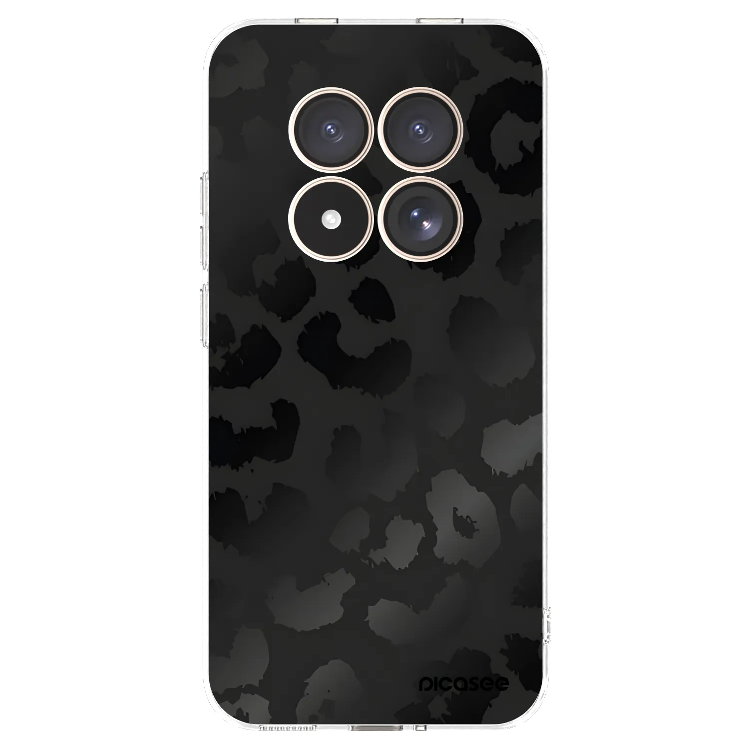 Picasee διαφανής θήκη σιλικόνης Xiaomi Redmi Note 15 Pro 4G - Midnight Leopard