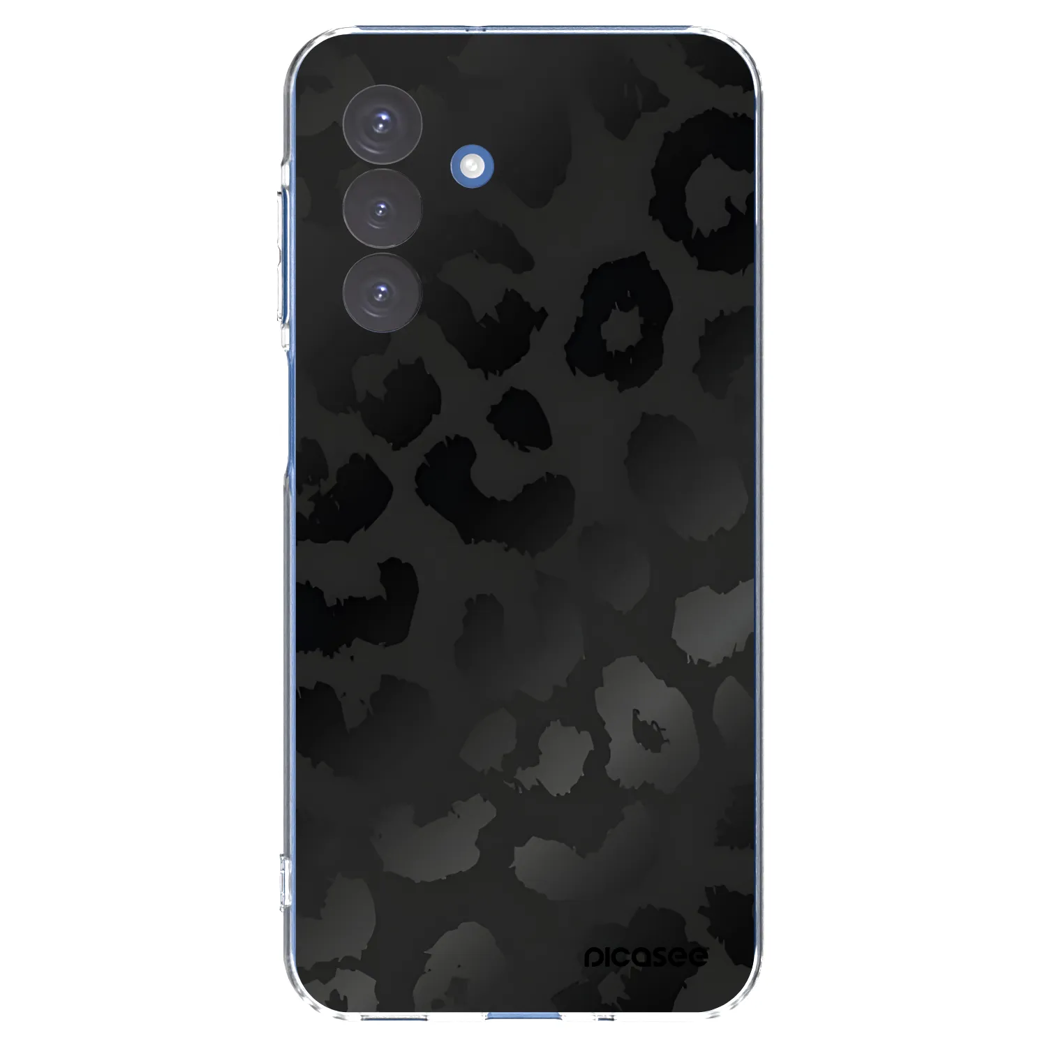 Picasee διαφανής θήκη σιλικόνης Samsung Galaxy A17 5G - Midnight Leopard