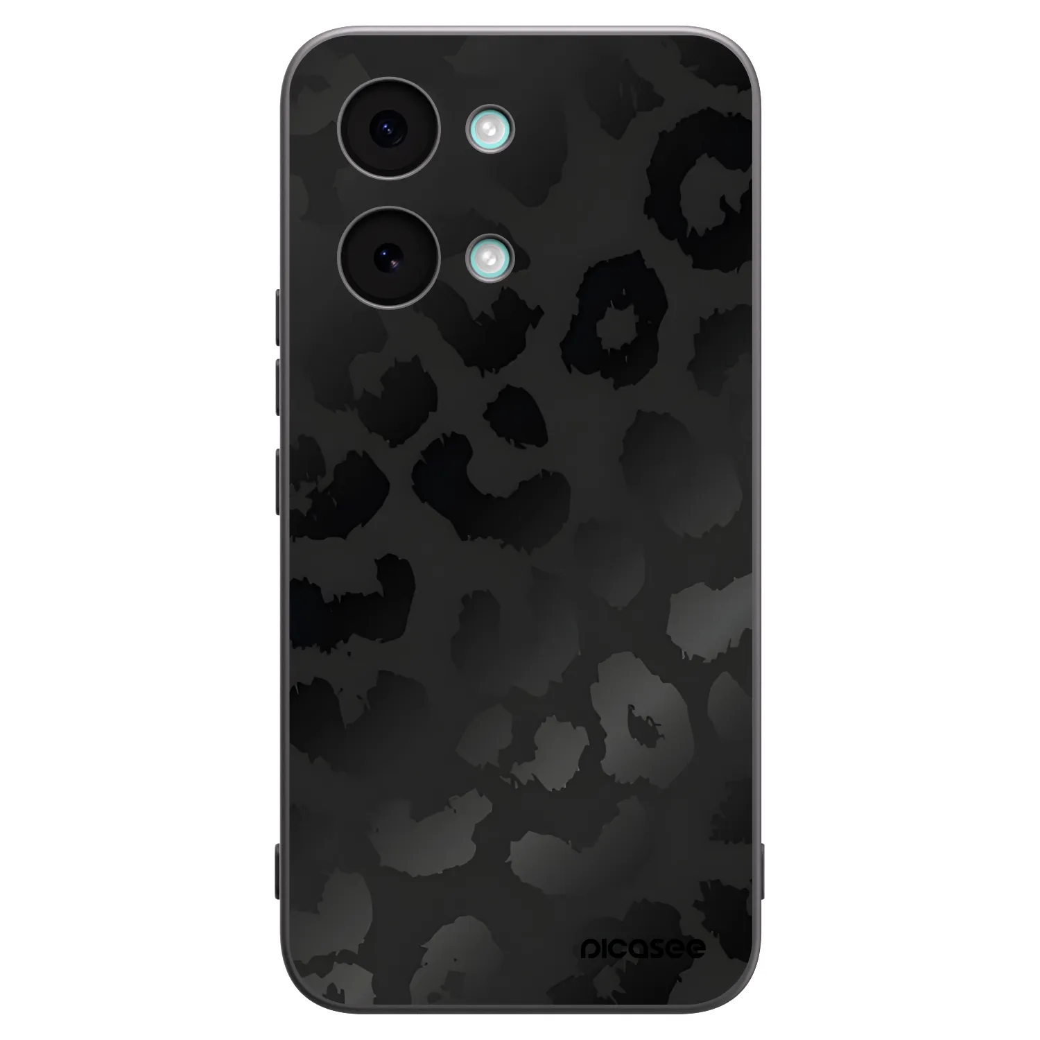 Picasee Μαύρη θήκη σιλικόνης για Xiaomi Poco X8 Pro Max - Midnight Leopard