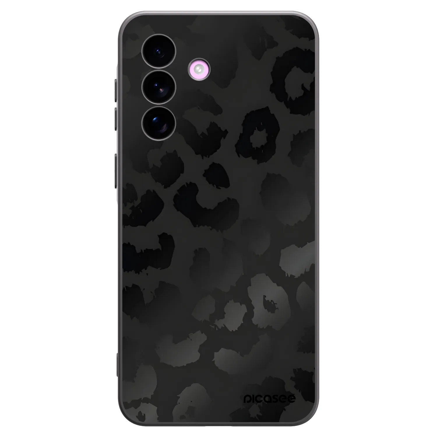 Picasee Μαύρη θήκη σιλικόνης για Samsung Galaxy A57 5G - Midnight Leopard