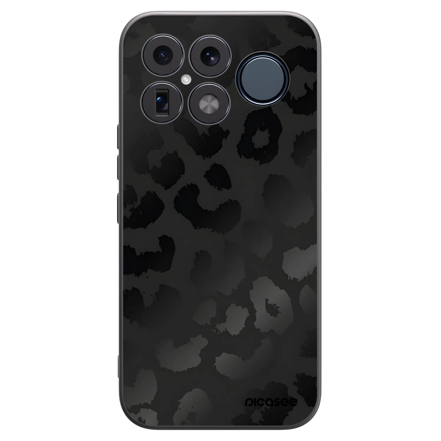 Picasee Μαύρη θήκη σιλικόνης για Xiaomi Poco F8 Ultra - Midnight Leopard