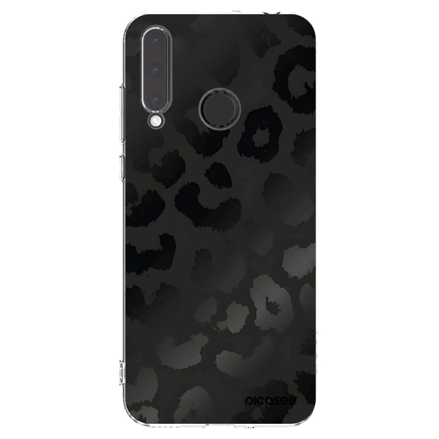 Picasee διαφανής θήκη σιλικόνης Honor 20 Lite - Midnight Leopard