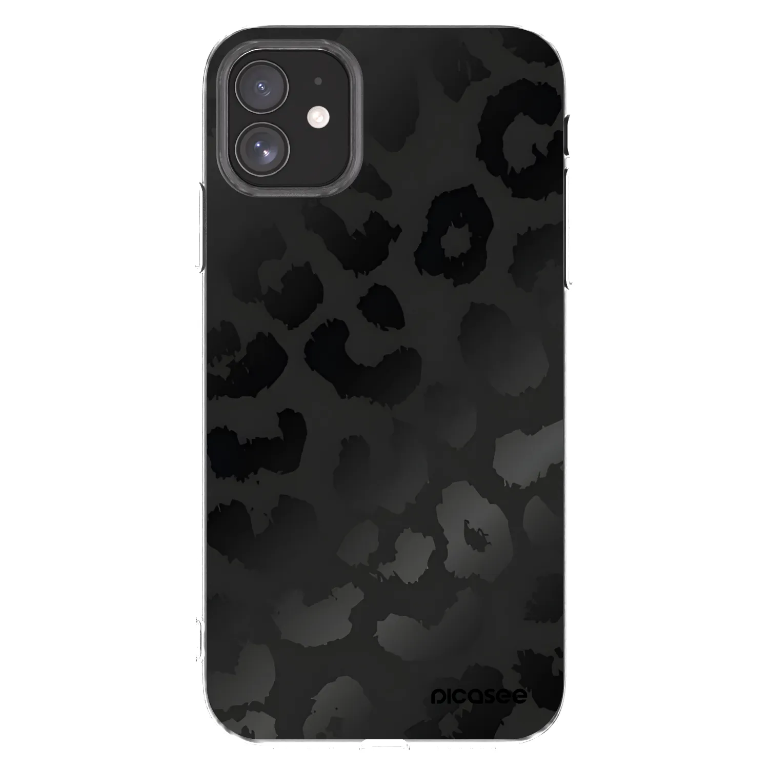 Picasee διαφανής θήκη σιλικόνης Apple iPhone 11 - Midnight Leopard
