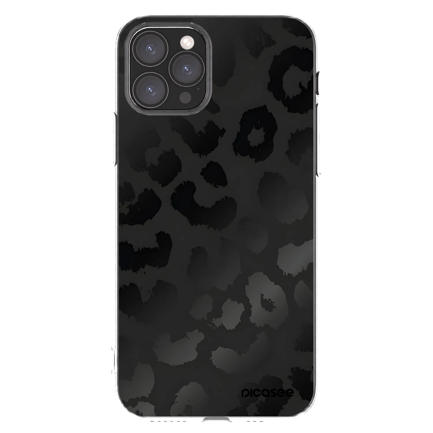 Picasee διαφανής θήκη σιλικόνης Apple iPhone 11 Pro - Midnight Leopard