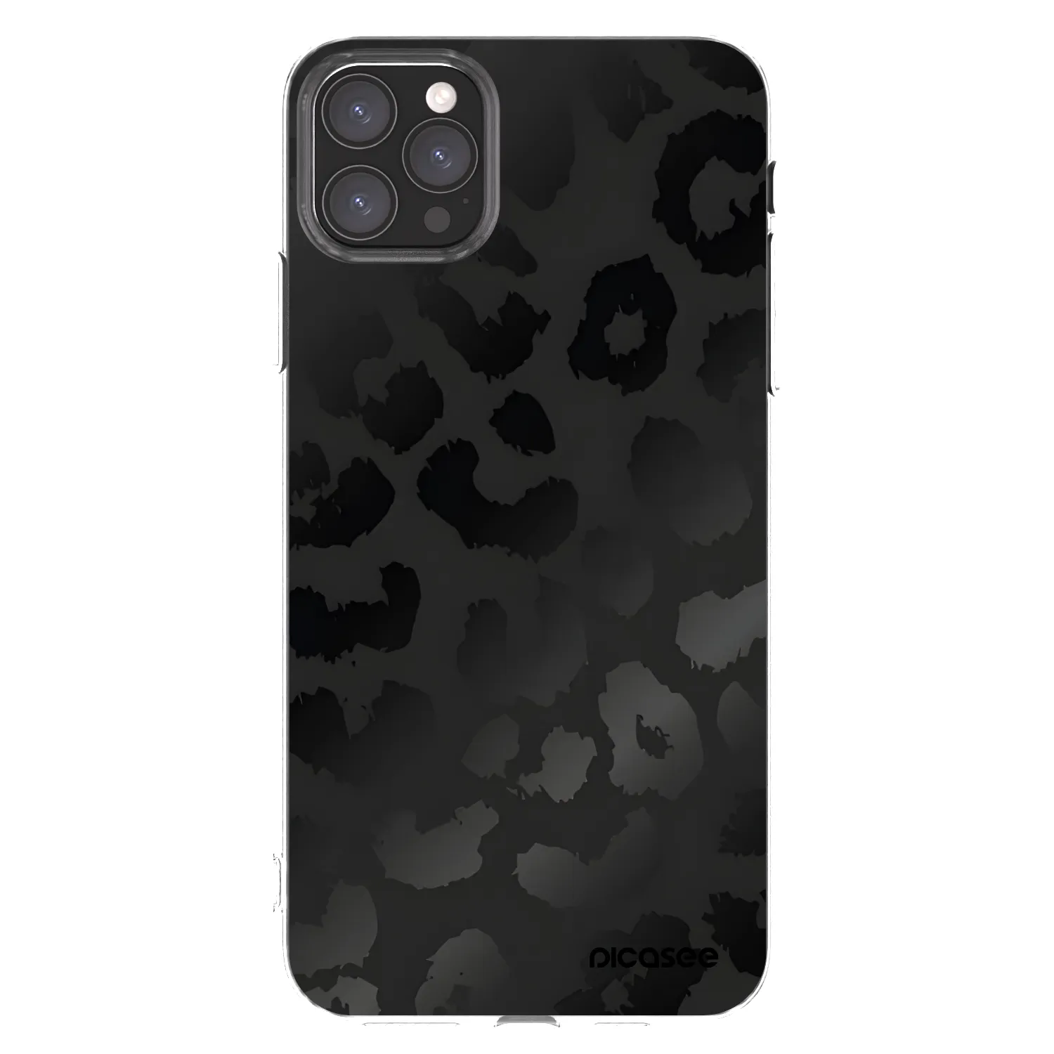 Picasee διαφανής θήκη σιλικόνης Apple iPhone 11 Pro Max - Midnight Leopard