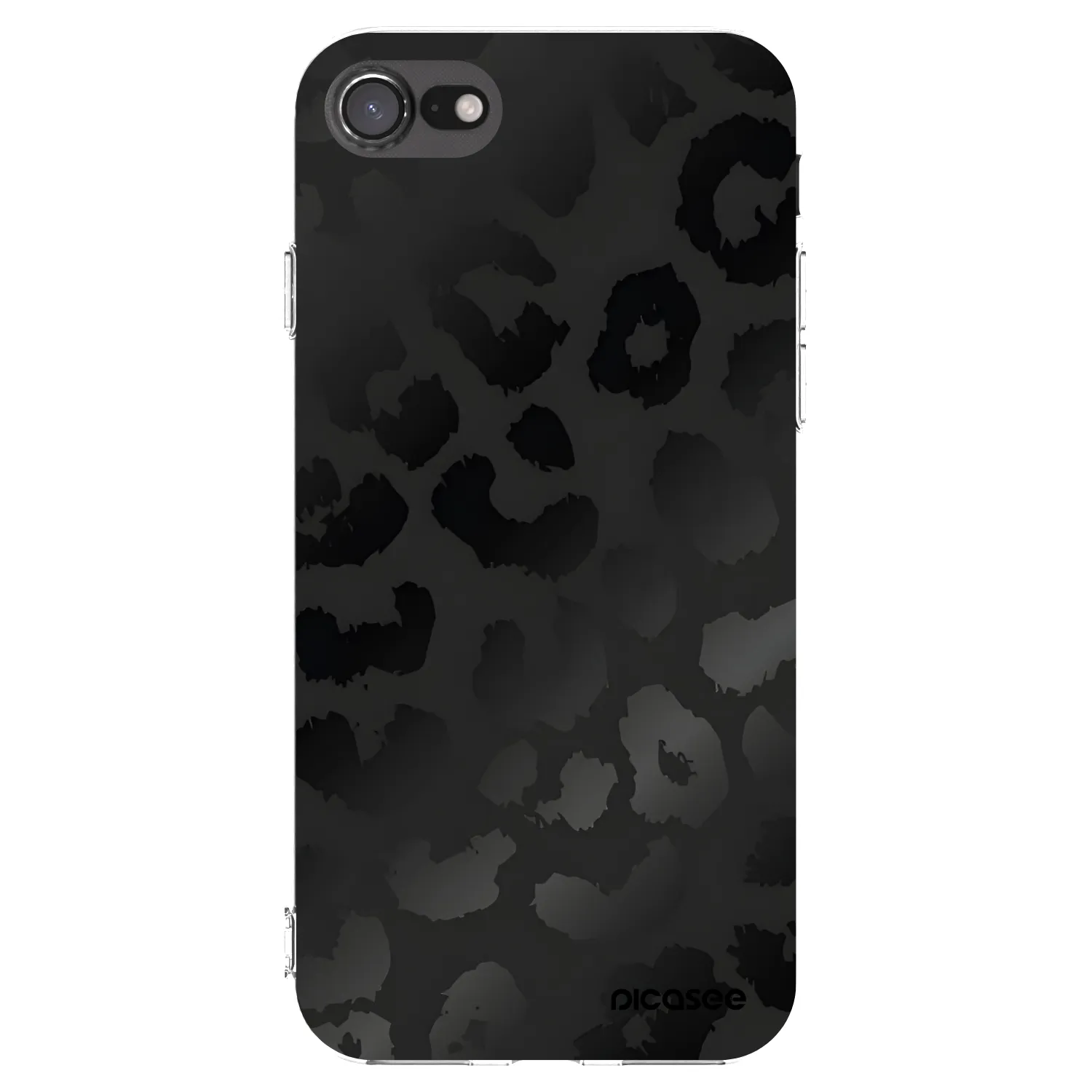 Picasee διαφανής θήκη σιλικόνης Apple iPhone 8 - Midnight Leopard