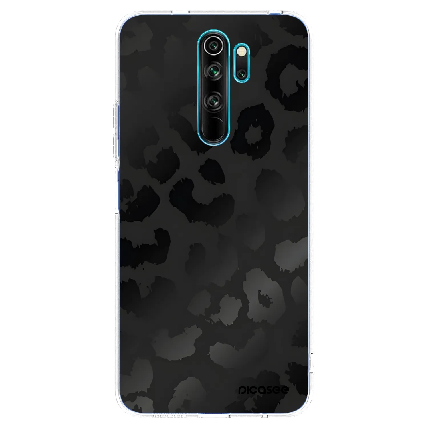 Picasee διαφανής θήκη σιλικόνης Xiaomi Redmi Note 8 Pro - Midnight Leopard