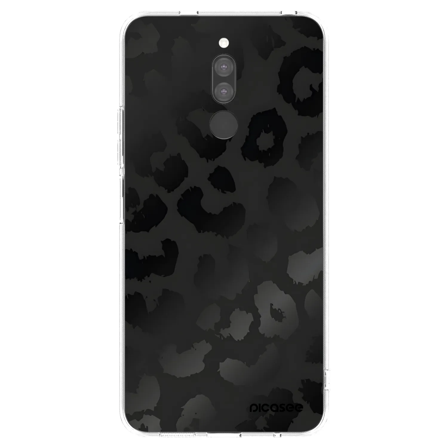 Picasee διαφανής θήκη σιλικόνης Xiaomi Redmi 8 - Midnight Leopard
