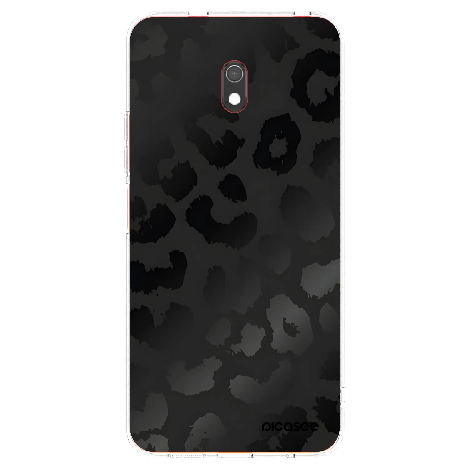 Picasee διαφανής θήκη σιλικόνης Xiaomi Redmi 8A - Midnight Leopard