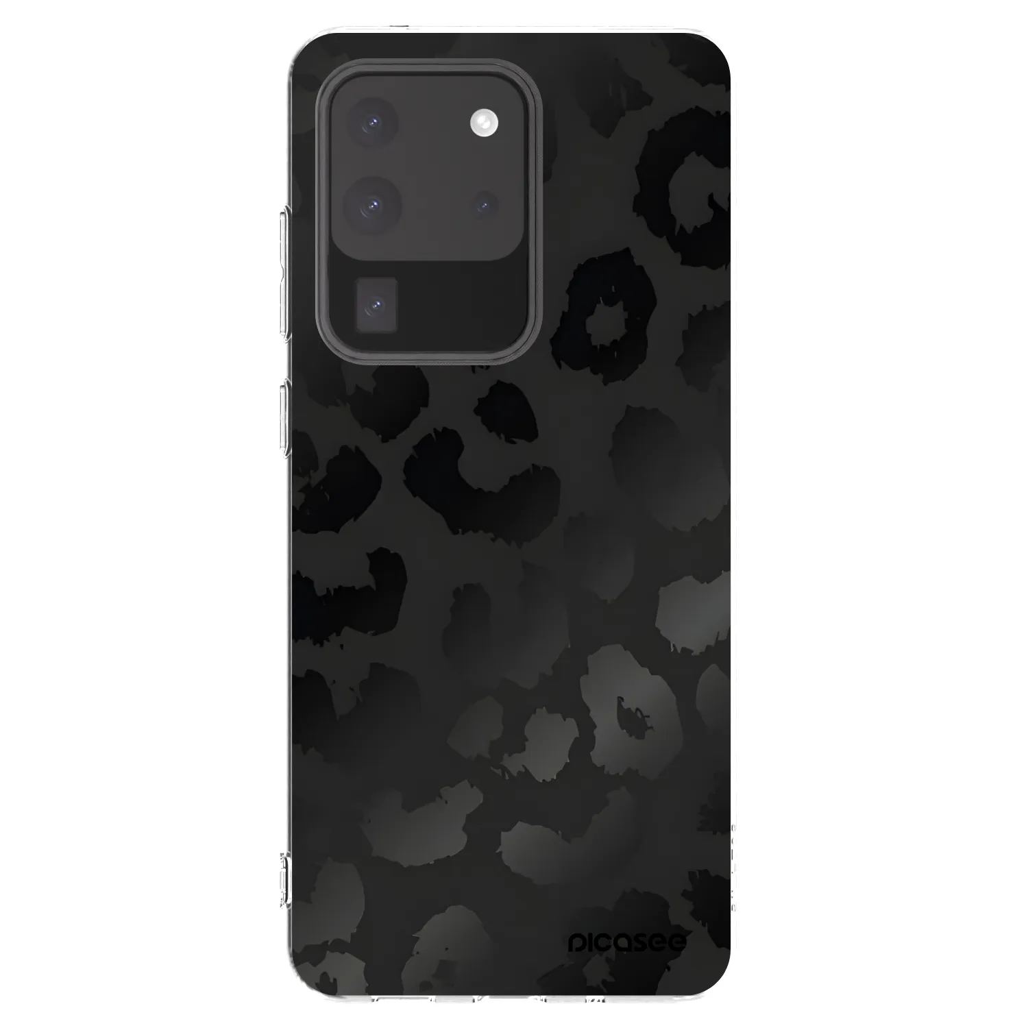Picasee διαφανής θήκη σιλικόνης Samsung Galaxy S20 Ultra 5G G988F - Midnight Leopard