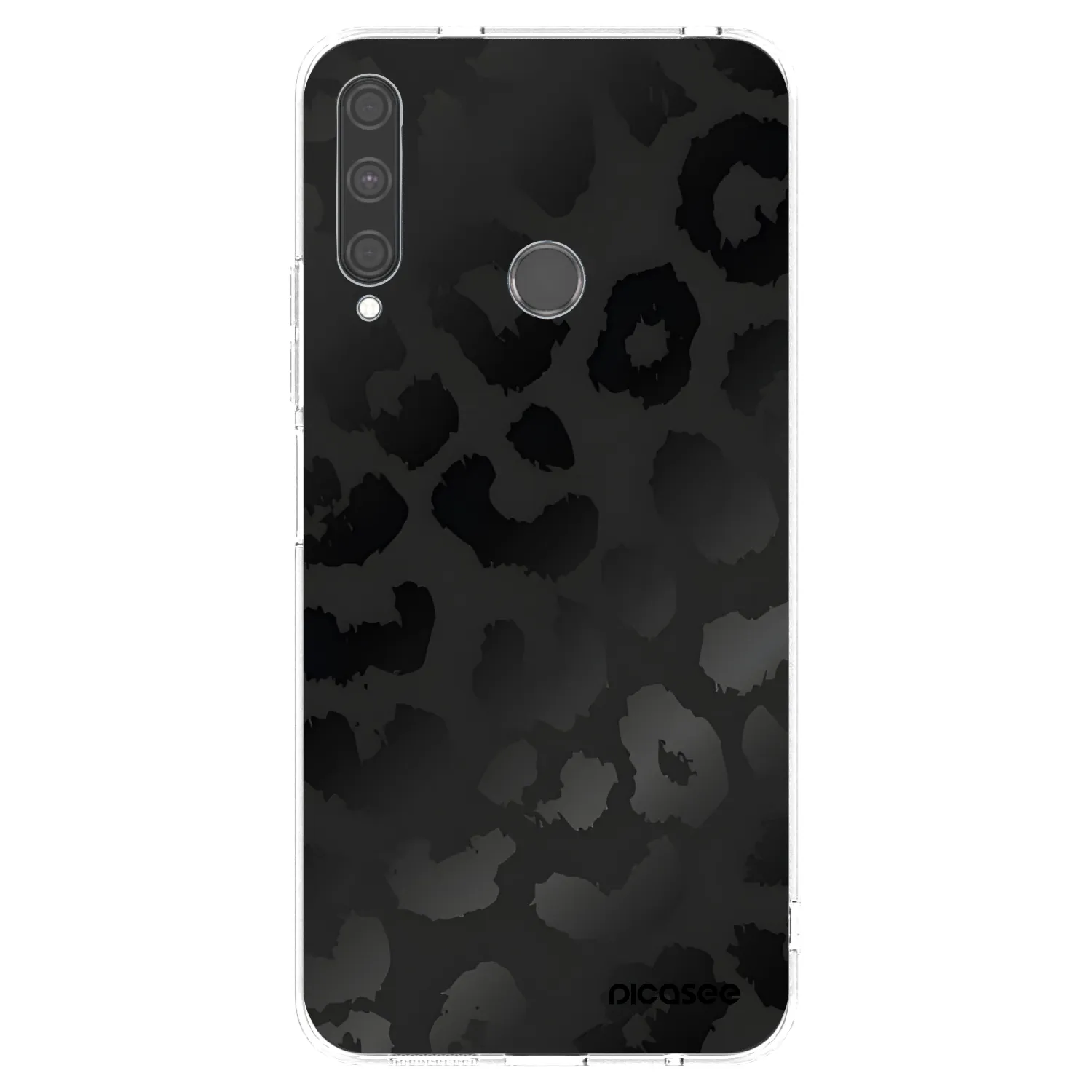 Picasee διαφανής θήκη σιλικόνης Huawei P40 Lite E - Midnight Leopard