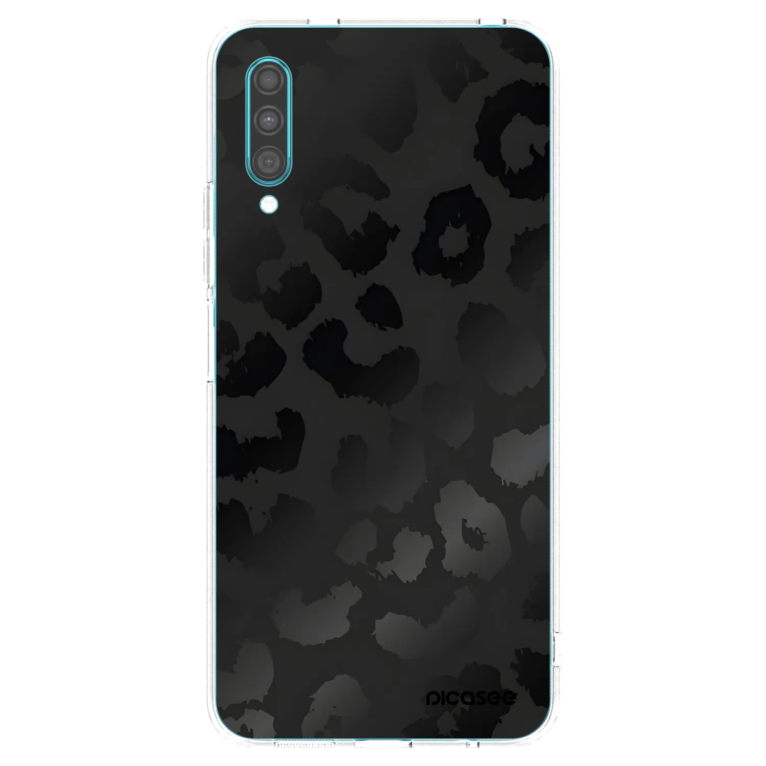 Picasee διαφανής θήκη σιλικόνης Samsung Galaxy A30s A307F - Midnight Leopard