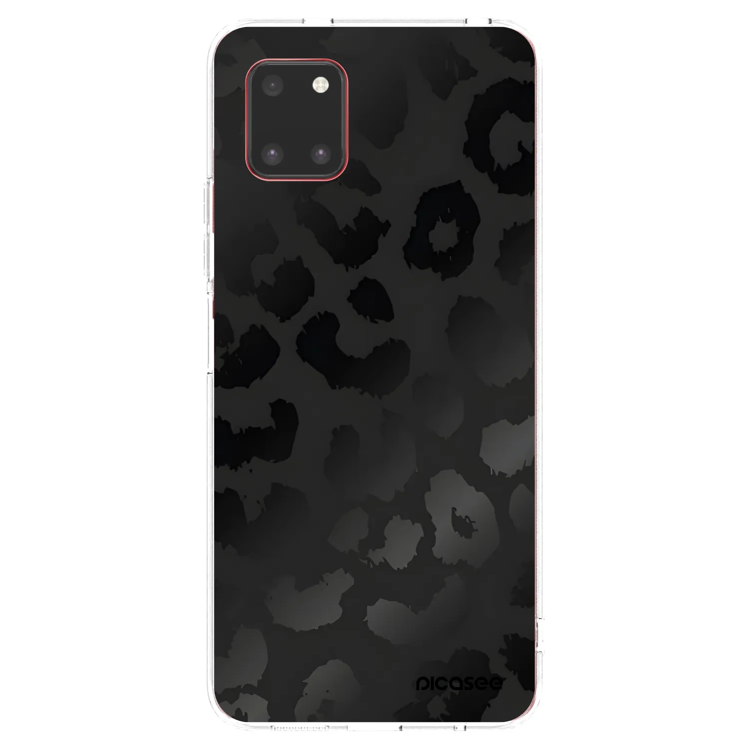 Picasee διαφανής θήκη σιλικόνης Samsung Galaxy Note 10 Lite N770F - Midnight Leopard