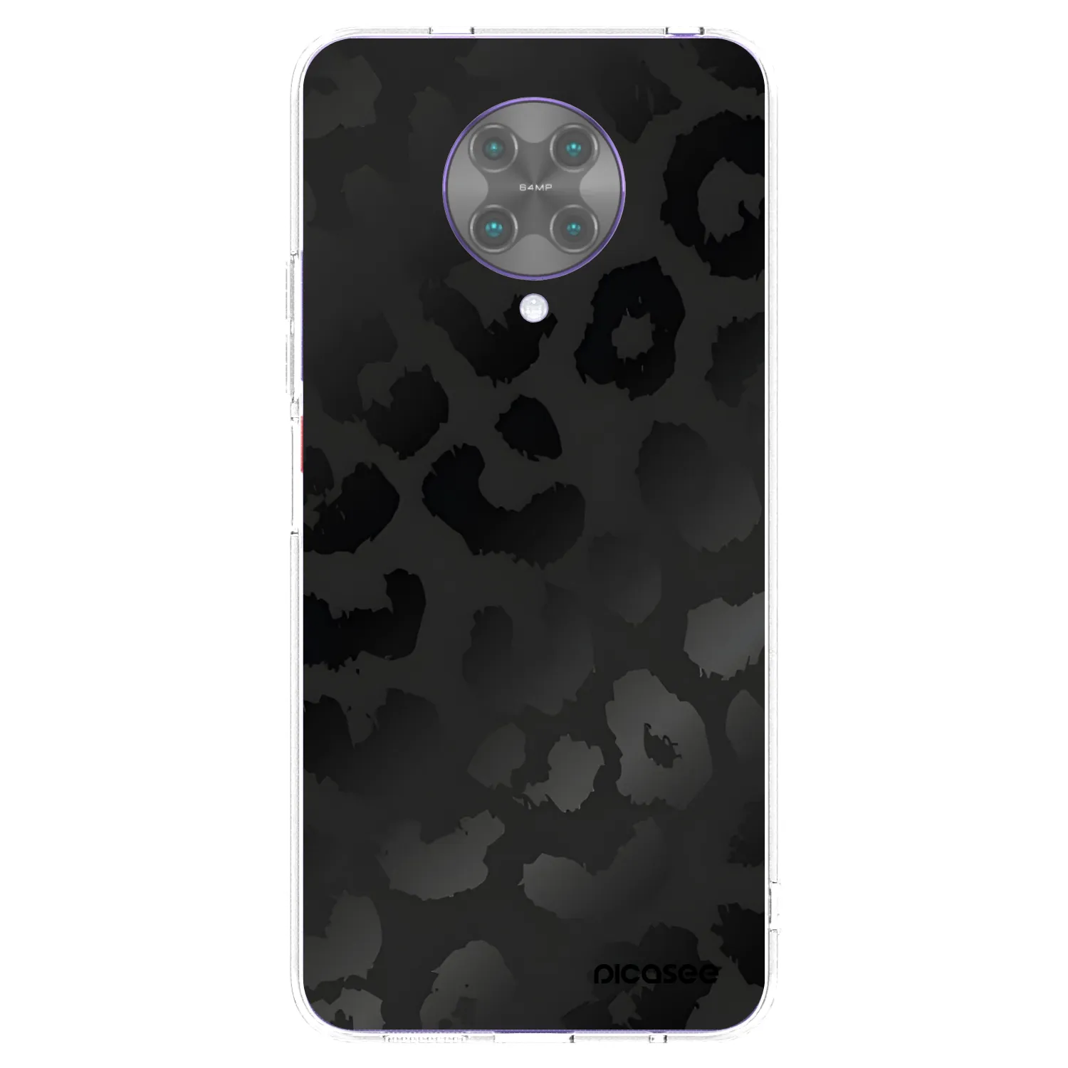 Picasee διαφανής θήκη σιλικόνης Xiaomi Poco F2 Pro - Midnight Leopard