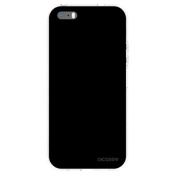 Picasee διαφανής θήκη σιλικόνης Apple iPhone 6 Plus/6S Plus - Black Bliss