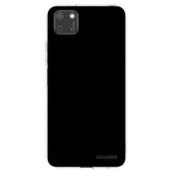 Picasee διαφανής θήκη σιλικόνης Huawei Y5P - Black Bliss