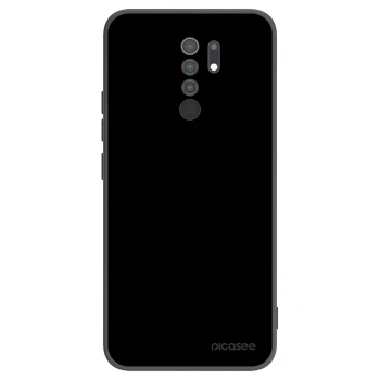 Picasee Μαύρη θήκη σιλικόνης για Xiaomi Redmi 9 - Black Bliss