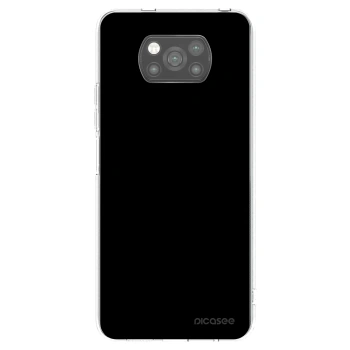Picasee Μαύρη θήκη σιλικόνης για Xiaomi Poco X3 - Black Bliss