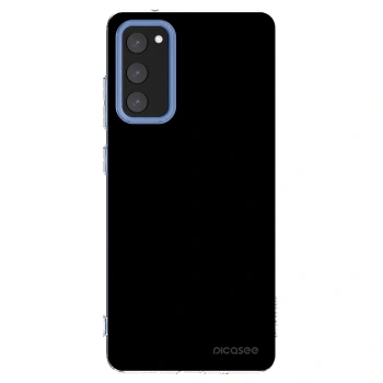 Picasee διαφανής θήκη σιλικόνης Samsung Galaxy S20 FE - Black Bliss