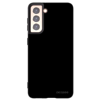 Picasee Μαύρη θήκη σιλικόνης για Samsung Galaxy S21 5G G991B - Black Bliss