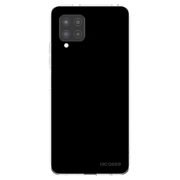 Picasee διαφανής θήκη σιλικόνης Samsung Galaxy A42 A426B - Black Bliss