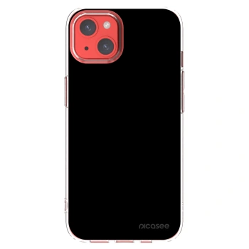 Picasee διαφανής θήκη σιλικόνης Apple iPhone 13 - Black Bliss
