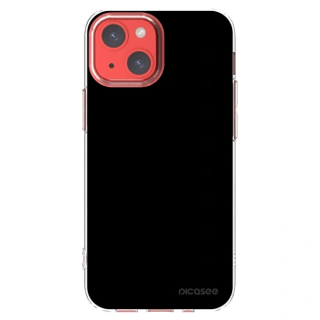 Picasee διαφανής θήκη σιλικόνης Apple iPhone 13 mini - Black Bliss