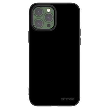 Picasee Μαύρη θήκη σιλικόνης για Apple iPhone 13 Pro Max - Black Bliss