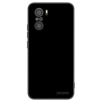 Picasee Μαύρη θήκη σιλικόνης για Xiaomi Poco F3 - Black Bliss