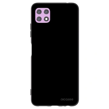 Picasee Μαύρη θήκη σιλικόνης για Samsung Galaxy A22 A226B 5G - Black Bliss