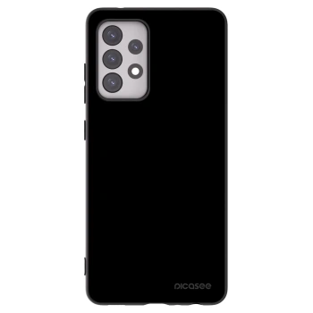 Picasee Μαύρη θήκη σιλικόνης για Samsung Galaxy A52s 5G A528B - Black Bliss