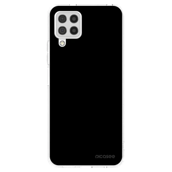 Picasee διαφανής θήκη σιλικόνης Samsung Galaxy A22 A225F 4G - Black Bliss