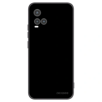 Picasee Μαύρη θήκη σιλικόνης για Vivo Y33s - Black Bliss