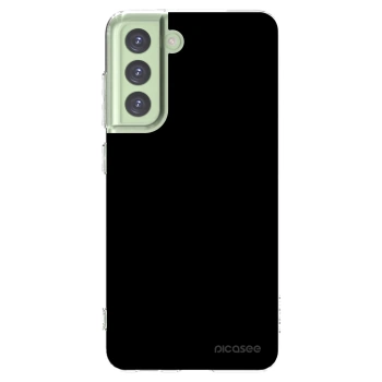 Picasee διαφανής θήκη σιλικόνης Samsung Galaxy S21 FE 5G - Black Bliss