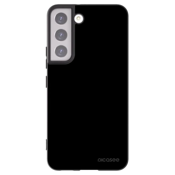 Picasee Μαύρη θήκη σιλικόνης για Samsung Galaxy S22 5G - Black Bliss
