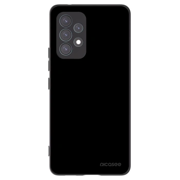 Picasee Μαύρη θήκη σιλικόνης για Samsung Galaxy A53 5G A536 - Black Bliss