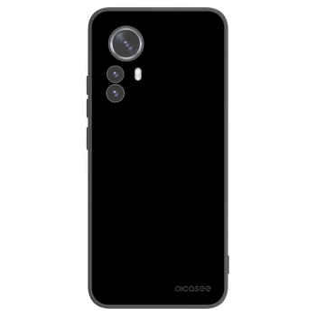 Picasee Μαύρη θήκη σιλικόνης για Xiaomi 12 Pro - Black Bliss